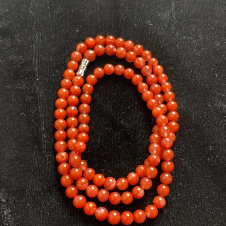 南红玛瑙未镶嵌手串