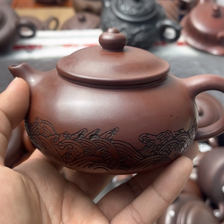 紫砂茶壶紫砂微瑕