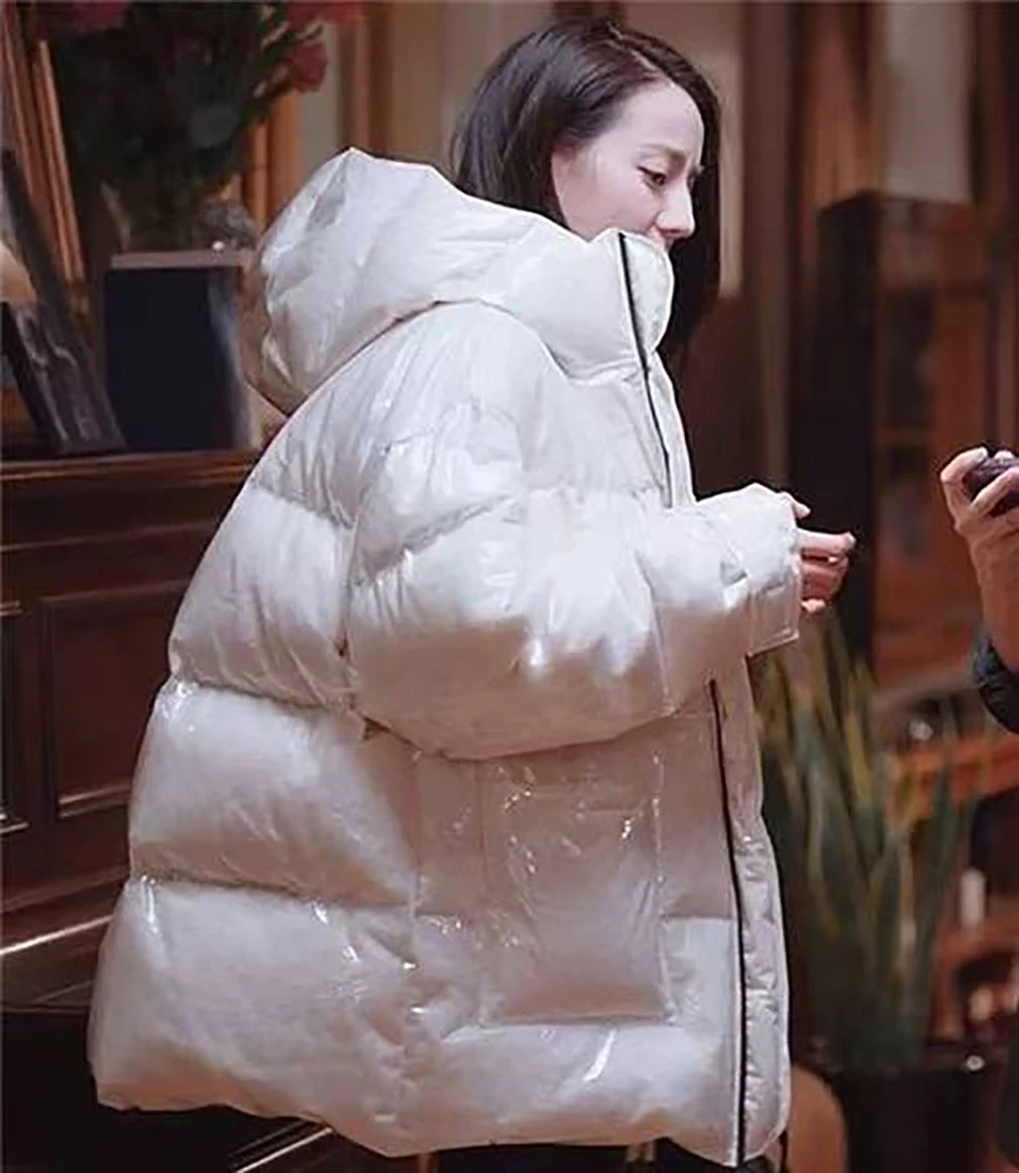 967 新款短款羽绒服外套时尚百搭连帽宽松韩版