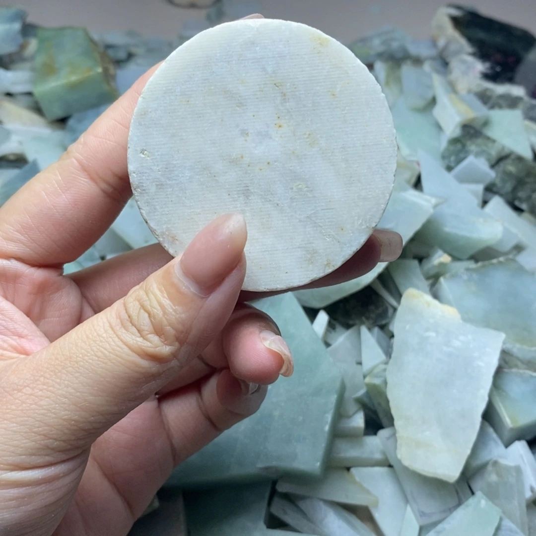 翡翠未镶嵌挂件翡翠