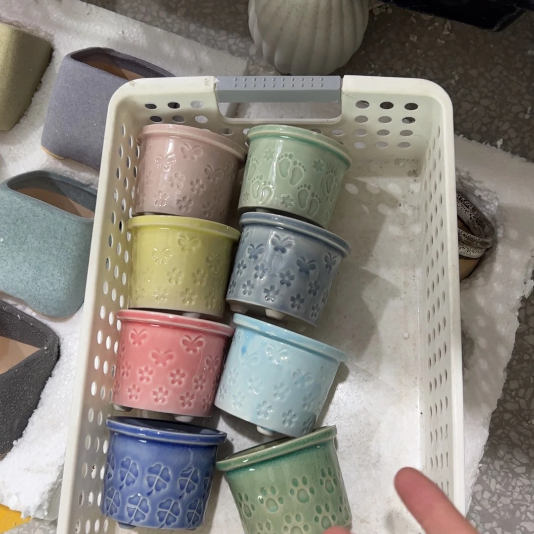 陶瓷陶瓷多肉花盆@@1683