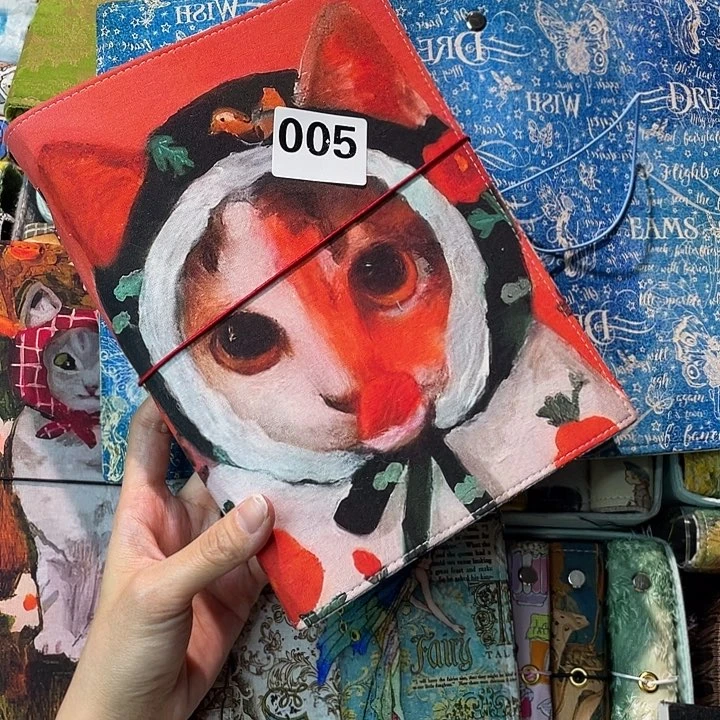 刺绣真我A5活页不送纸005