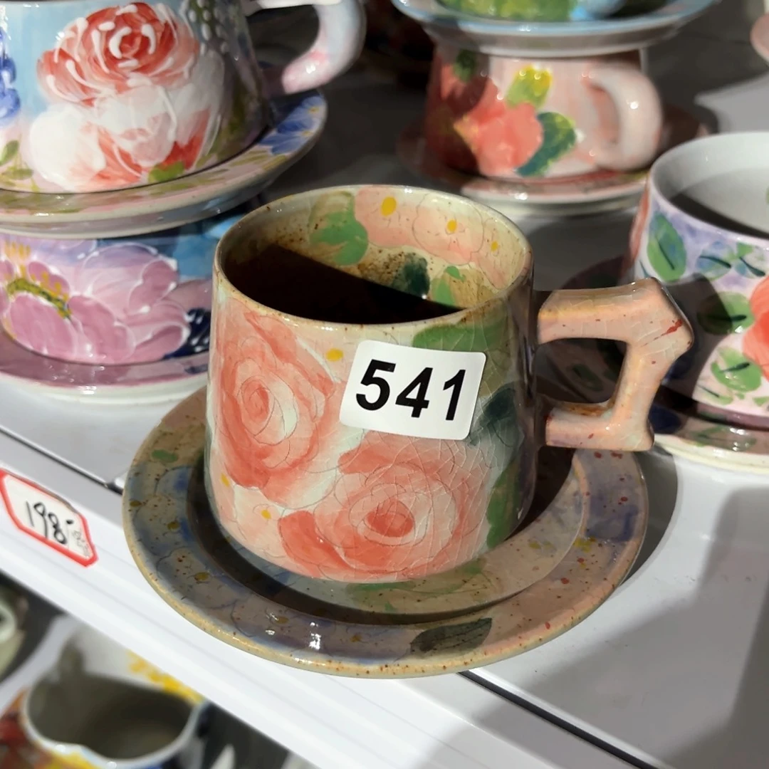 景德镇手绘高温釉下彩陶瓷茶具