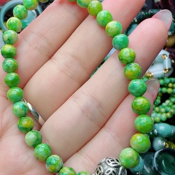 翡翠未镶嵌颈饰天然A货26