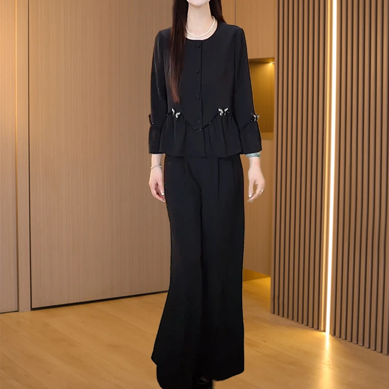 【可蓓儿】长袖职业小香风套装女2025新款爆款轻奢高级感超火开春