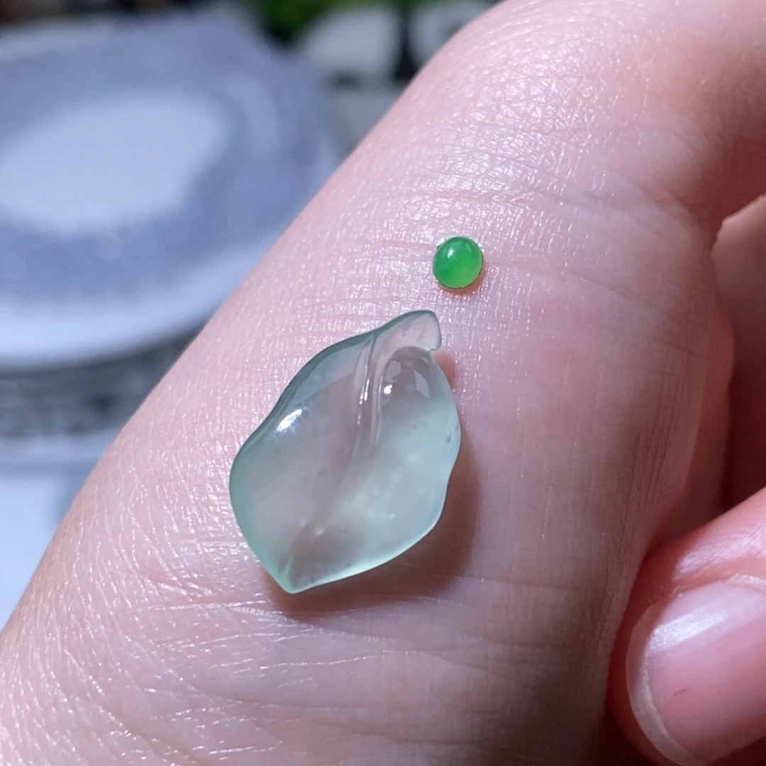 定制翡翠未镶嵌翡翠16.4/10.6/4.7