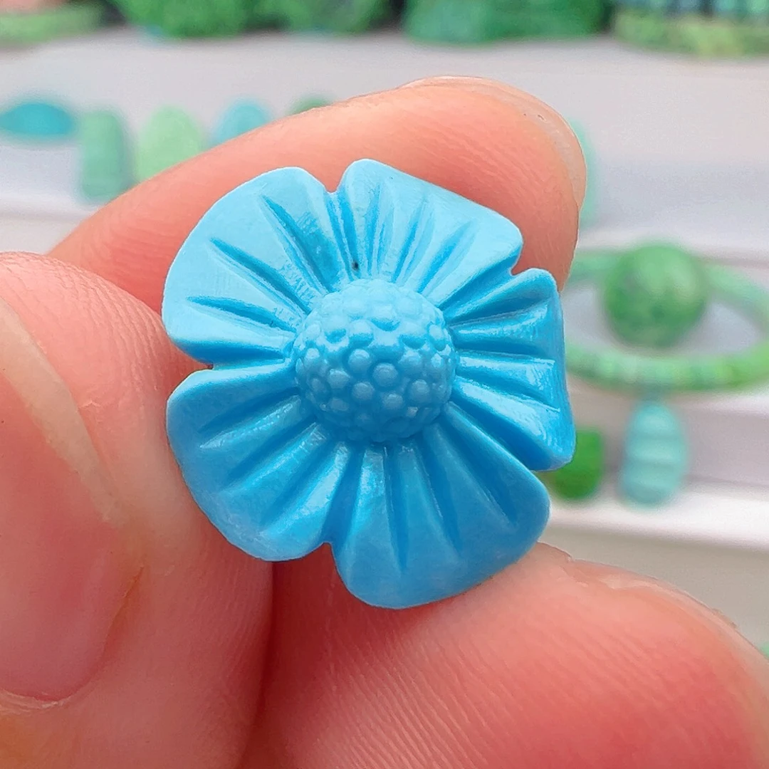 未镶嵌绿松石项链