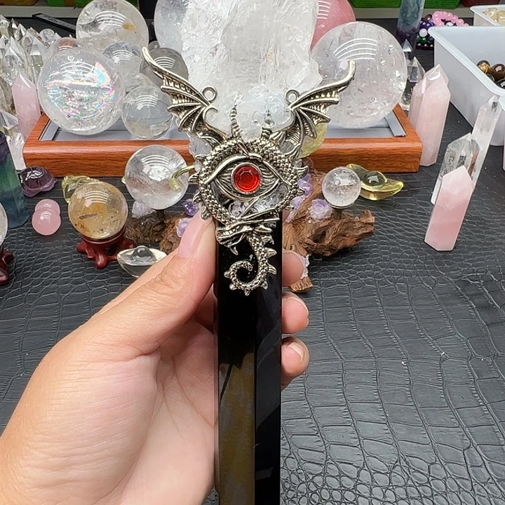 幸***花未镶嵌珠宝半成品水晶188
