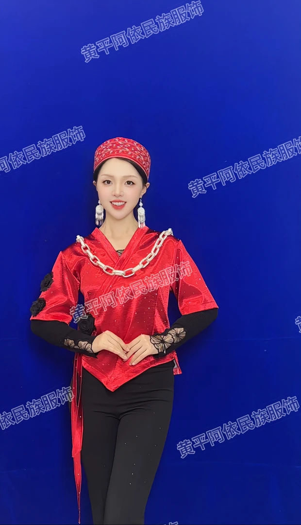 【新款】贴砖少数民族服装民族风女款上衣舞台装复古