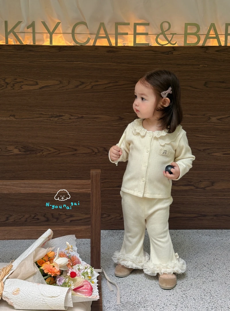 奶盖ng17016纯色套杏色装带蕾丝领子