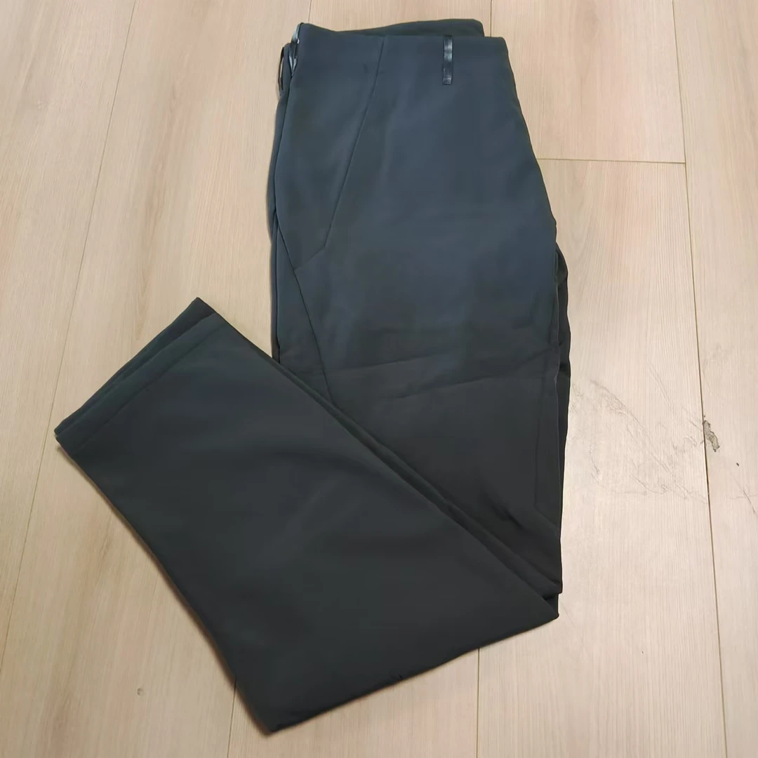 墨绿色加绒软壳裤/165号36 150-170