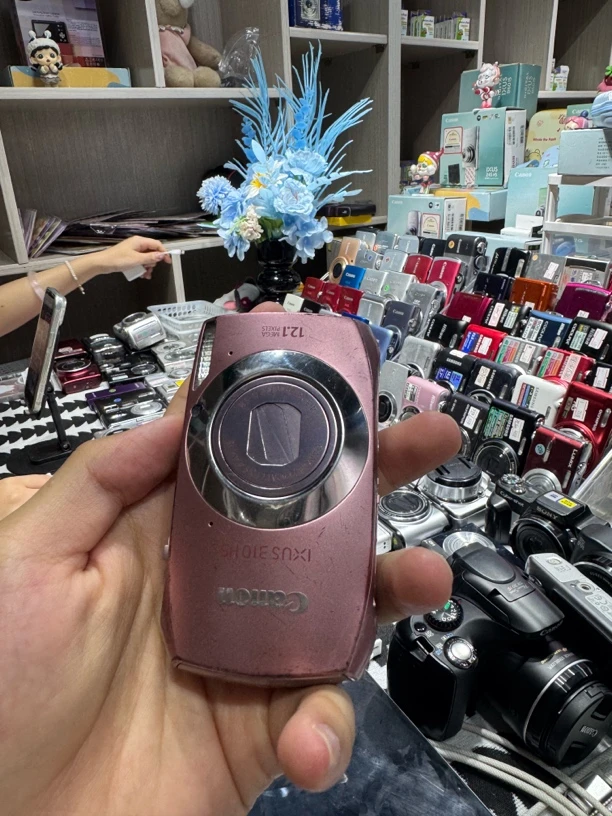 9新  ixus310触摸屏复古高清学生随身便携拍照1200万粉色