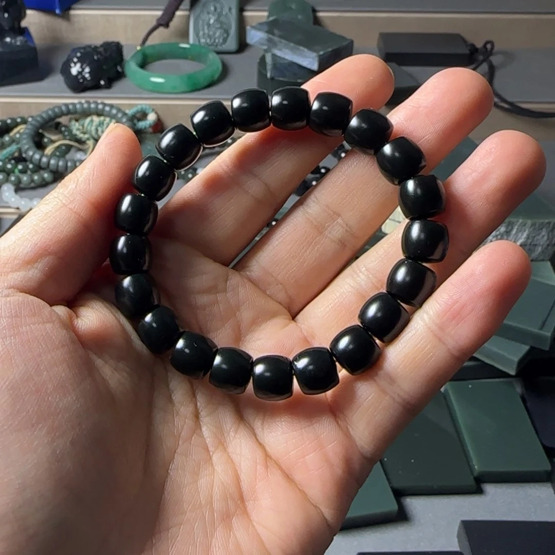 和田玉（青玉）手串未镶嵌