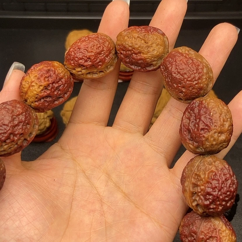 【闪购商品】文玩核桃把件鱼籽蛋18颗388米