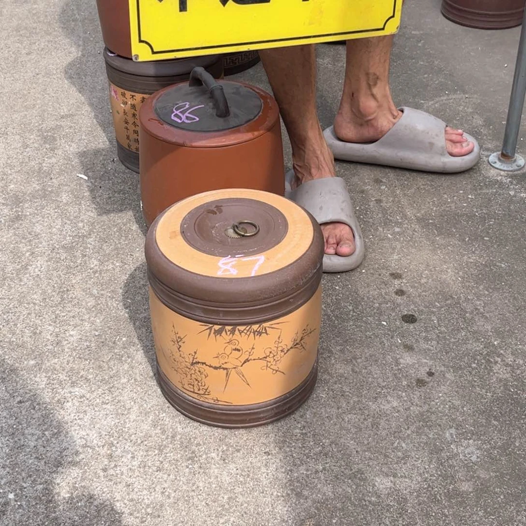 紫砂茶叶罐微瑕不挑细节