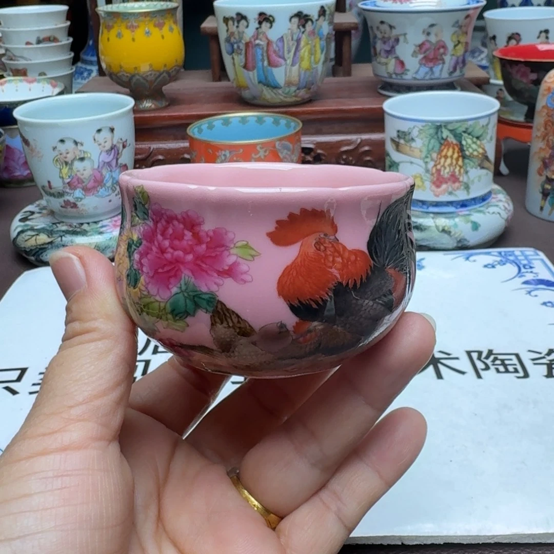 景德镇手工手绘展示