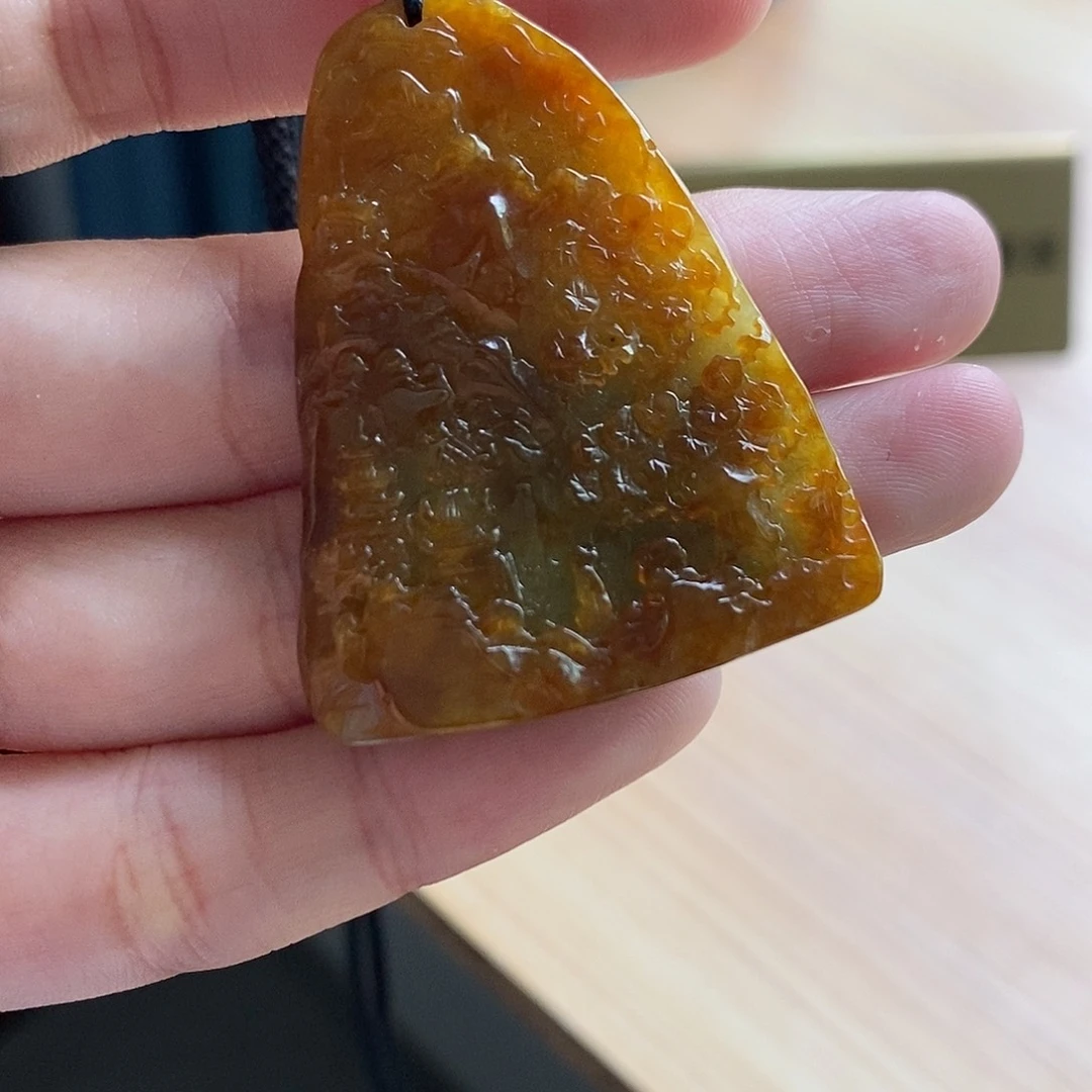 【闪购商品】颈饰未镶嵌翡翠天然缅甸A货翡翠