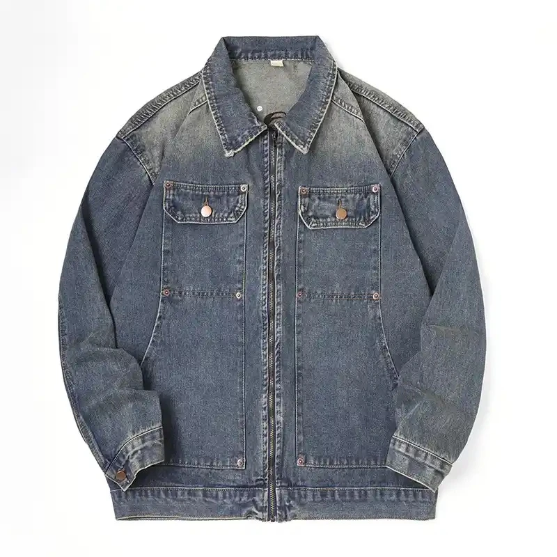 851-900休闲潮流百搭宽松显瘦复古韩版牛仔外套男女四季款