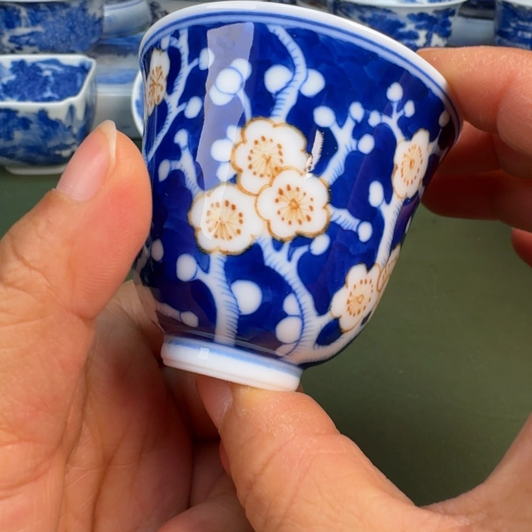 瓷景德镇纯手绘茶具圆圆203