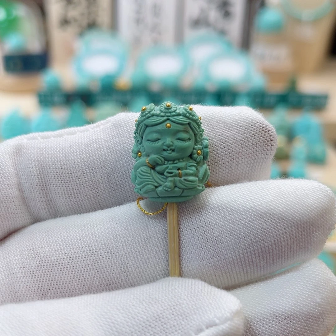 绿松石珠宝奇石未镶嵌