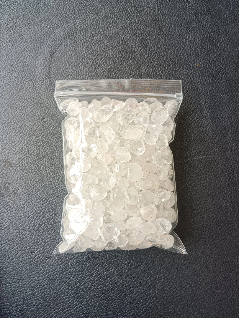 天然白水晶消磁石一包约300克