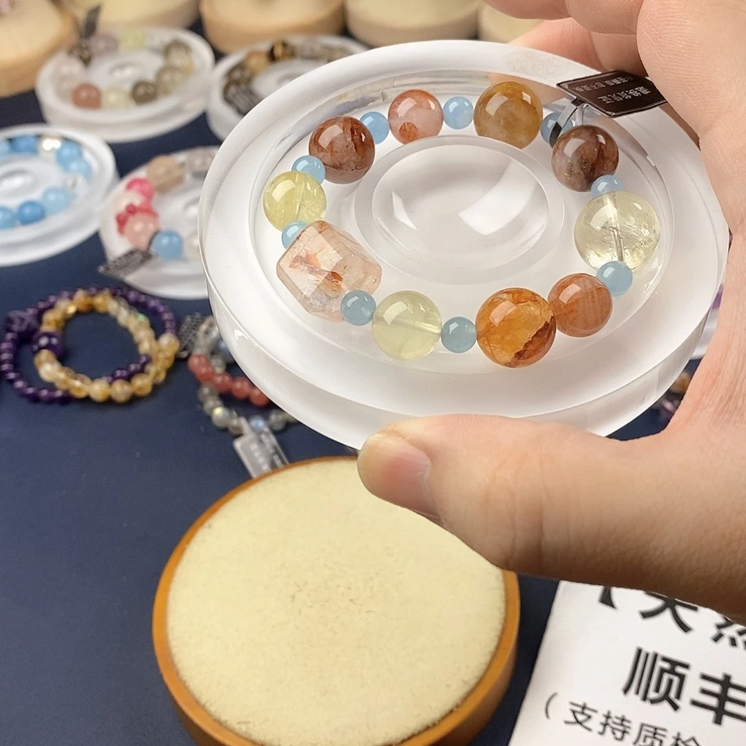 银S925镶嵌手链水晶