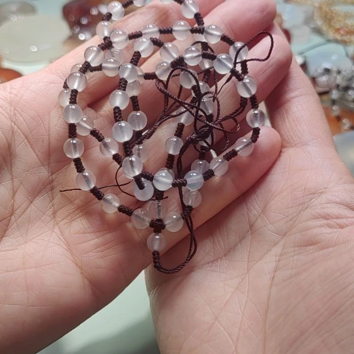 金***英玛瑙/玉髓未镶嵌颈饰