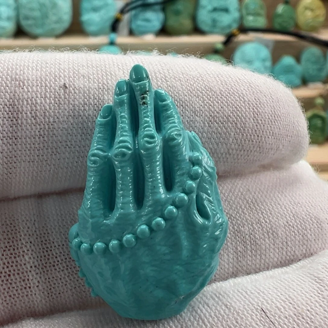 未镶嵌绿松石配饰17.5*28m m