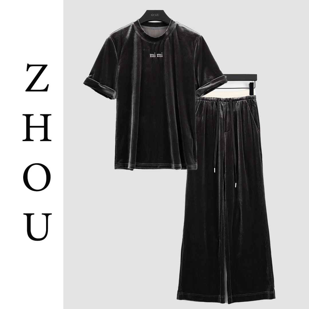 灰色百搭气质高级感时尚套装-20541