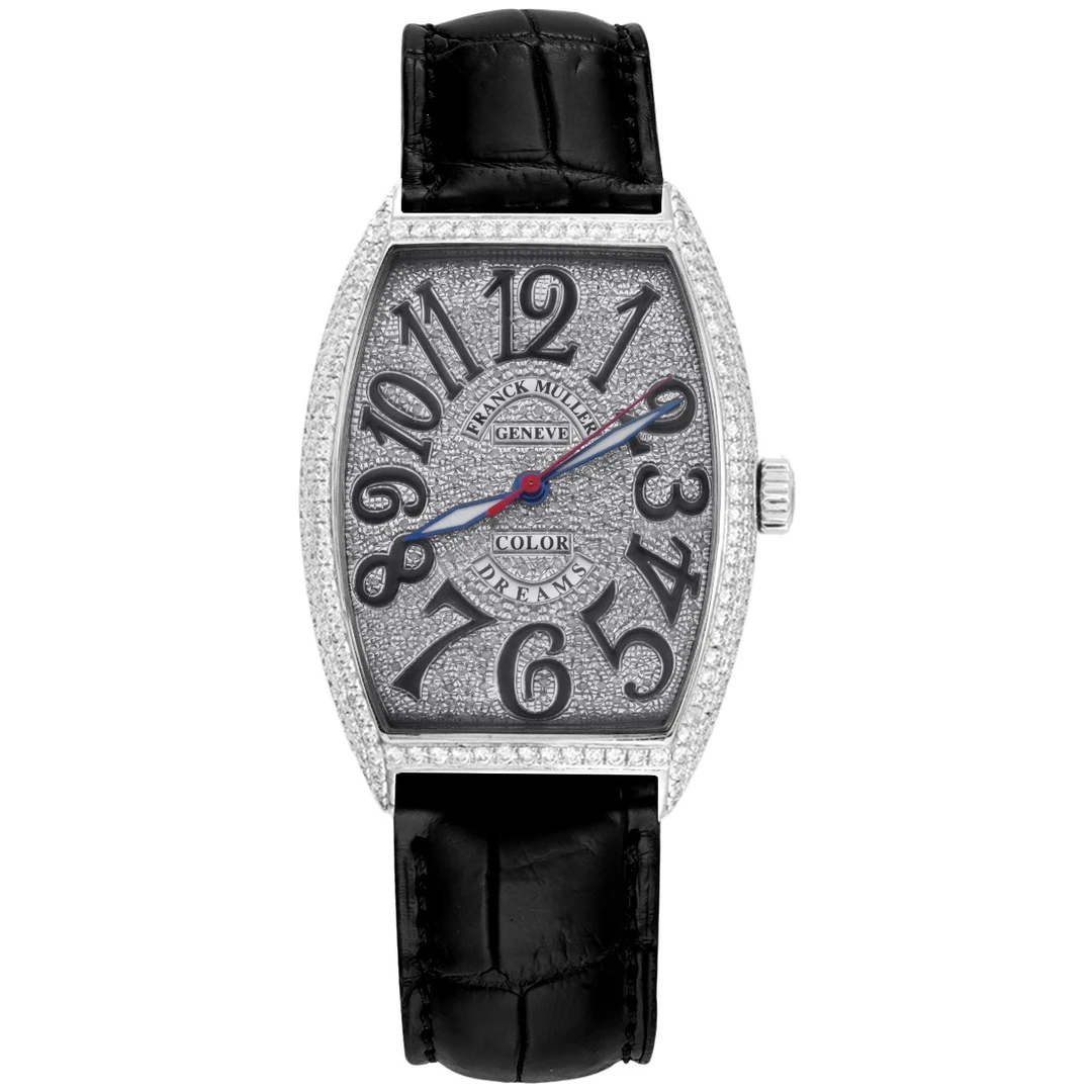 未使用 Franck Muller/法兰克穆勒 5850后钻自动机械表/WHT030785