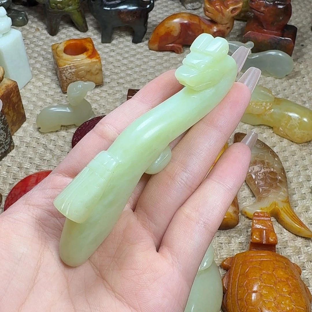 白玉菩提吊坠挂件