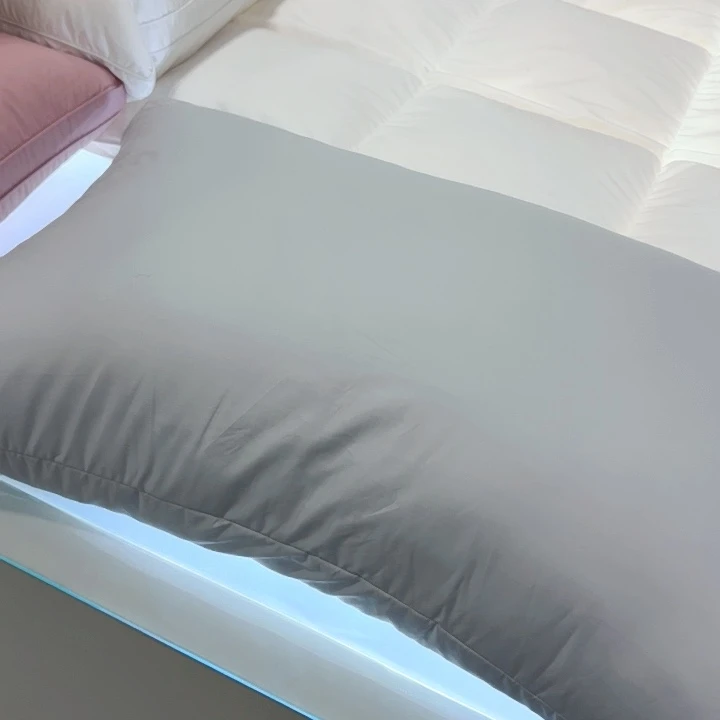 星级酒店同款枕芯 单边灰色