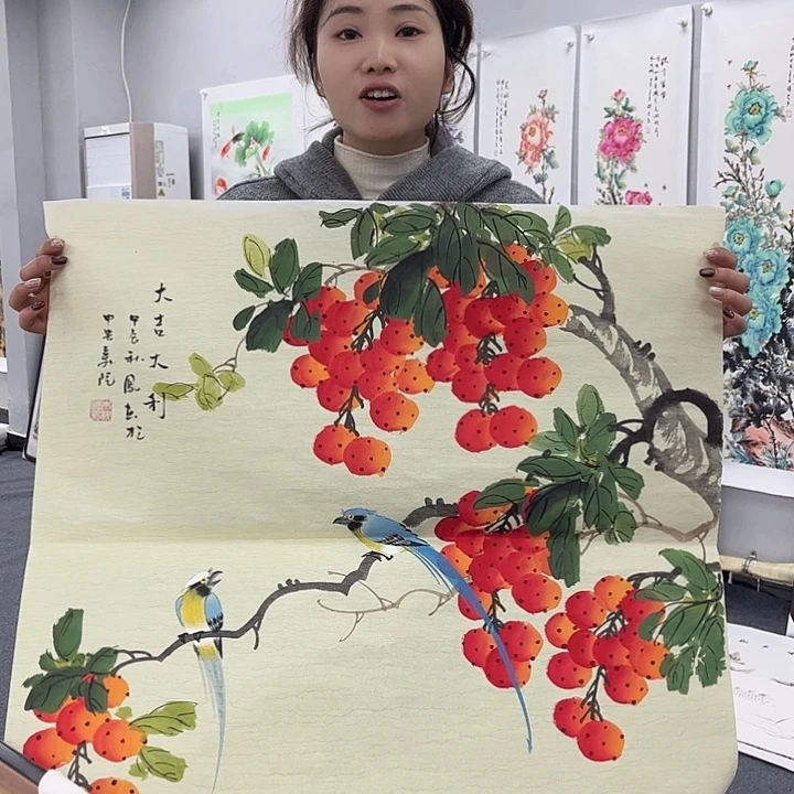 国画纯手绘国画作品大捡漏!!!