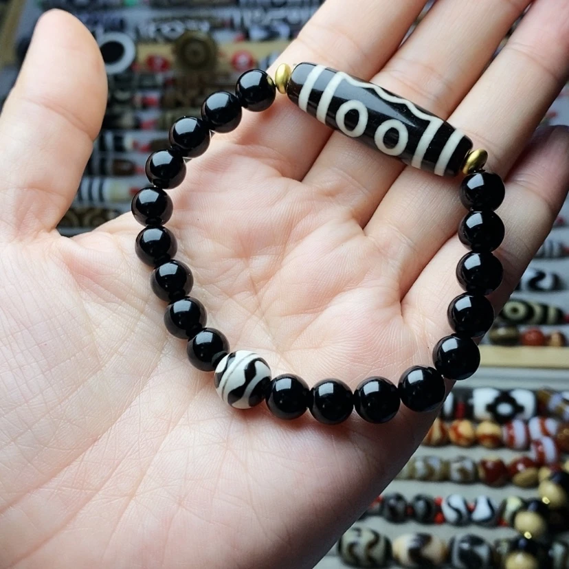 【闪购商品】玛瑙/玉髓手链未镶嵌紫**精