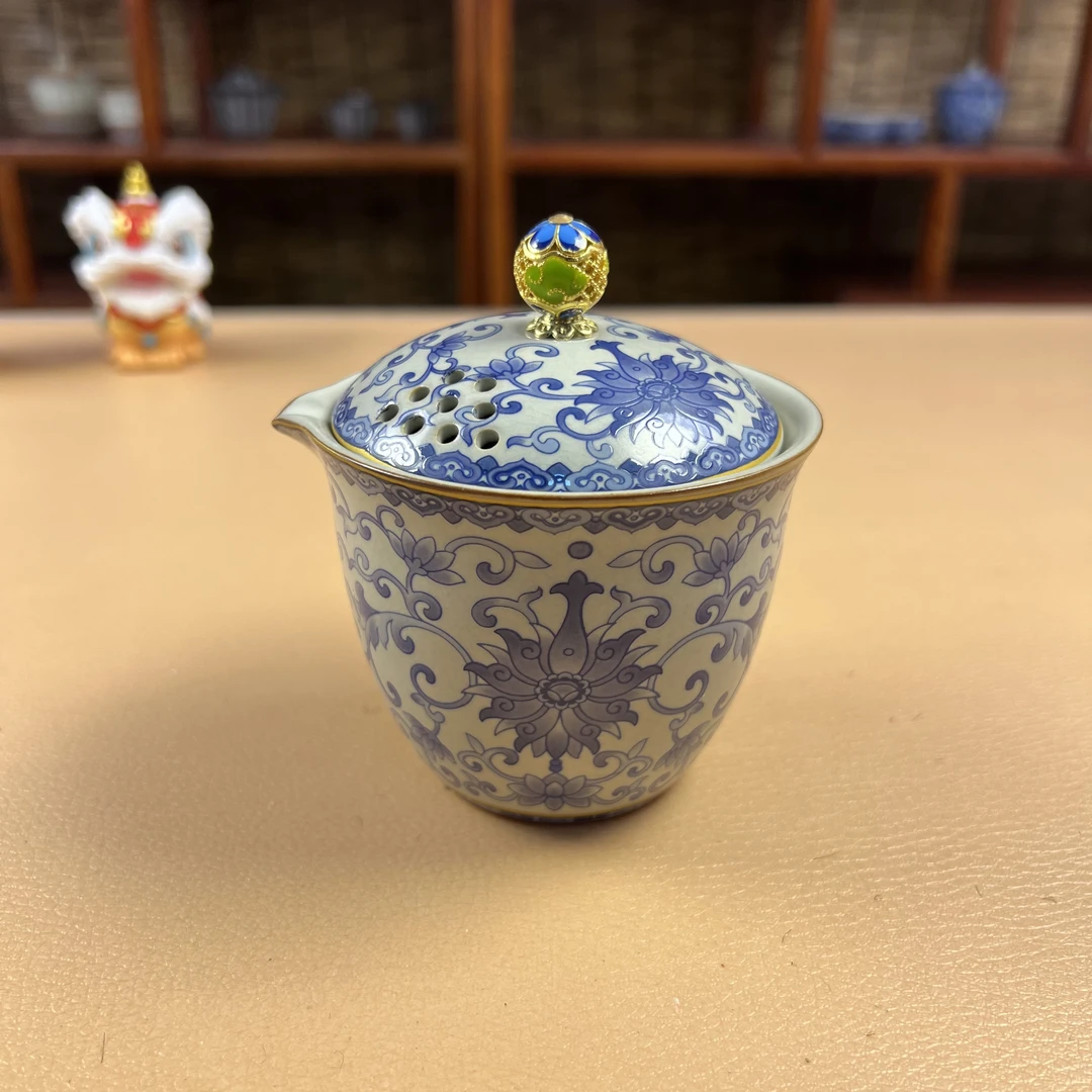 A0251皇冠 缠枝莲旅行快客