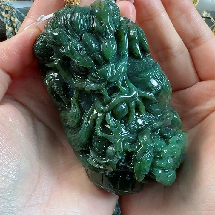 和田玉把件未镶嵌