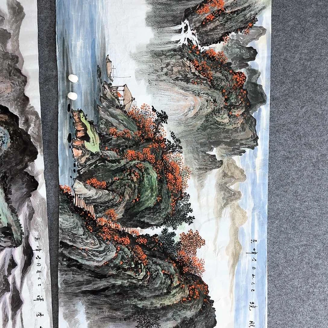 国画国画作品集一个