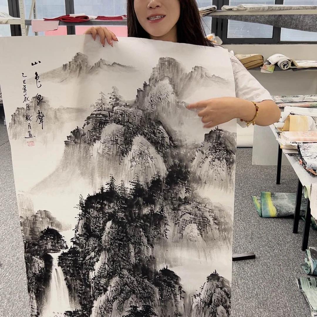 国画国画作品纯手绘