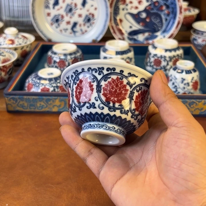 摆件景德镇茶器百宝箱