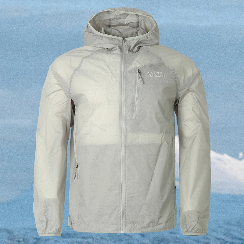 岩云男士户外春夏梭织外套透气防泼水高强度耐磨皮肤衣120
