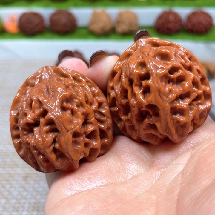 把件文玩核桃苹果