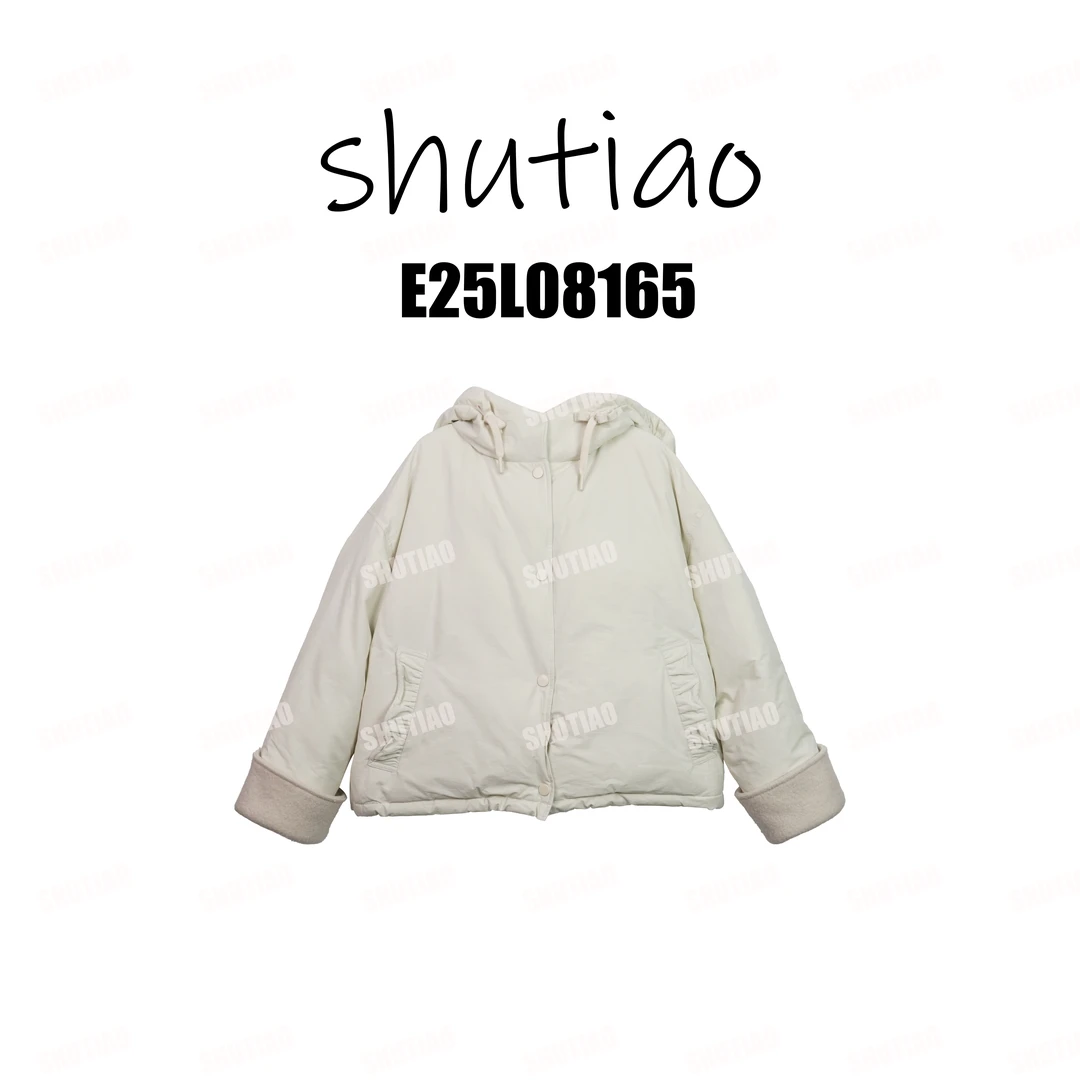 【SHUTIAO】2025冬季：新款小众设计款羽绒服E25L08165