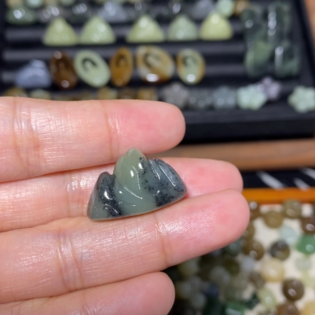 和田玉未镶嵌手链瑕疵品