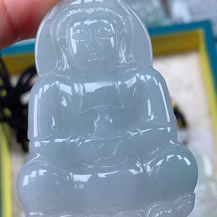 颈饰未镶嵌翡翠玉观音