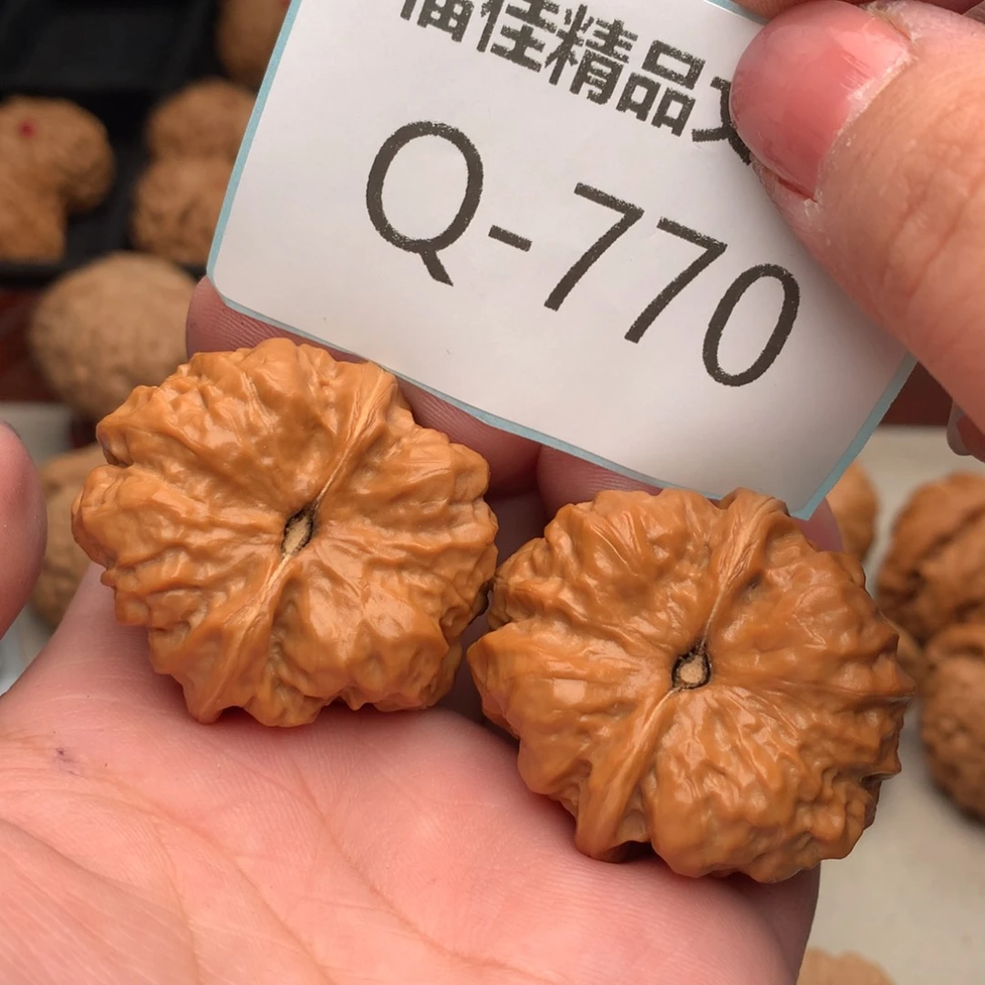 文玩核桃把件36蛙………