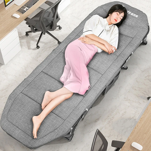 行军床人折叠床午休家用便携午睡神器陪护躺椅简易办公室床单硬板