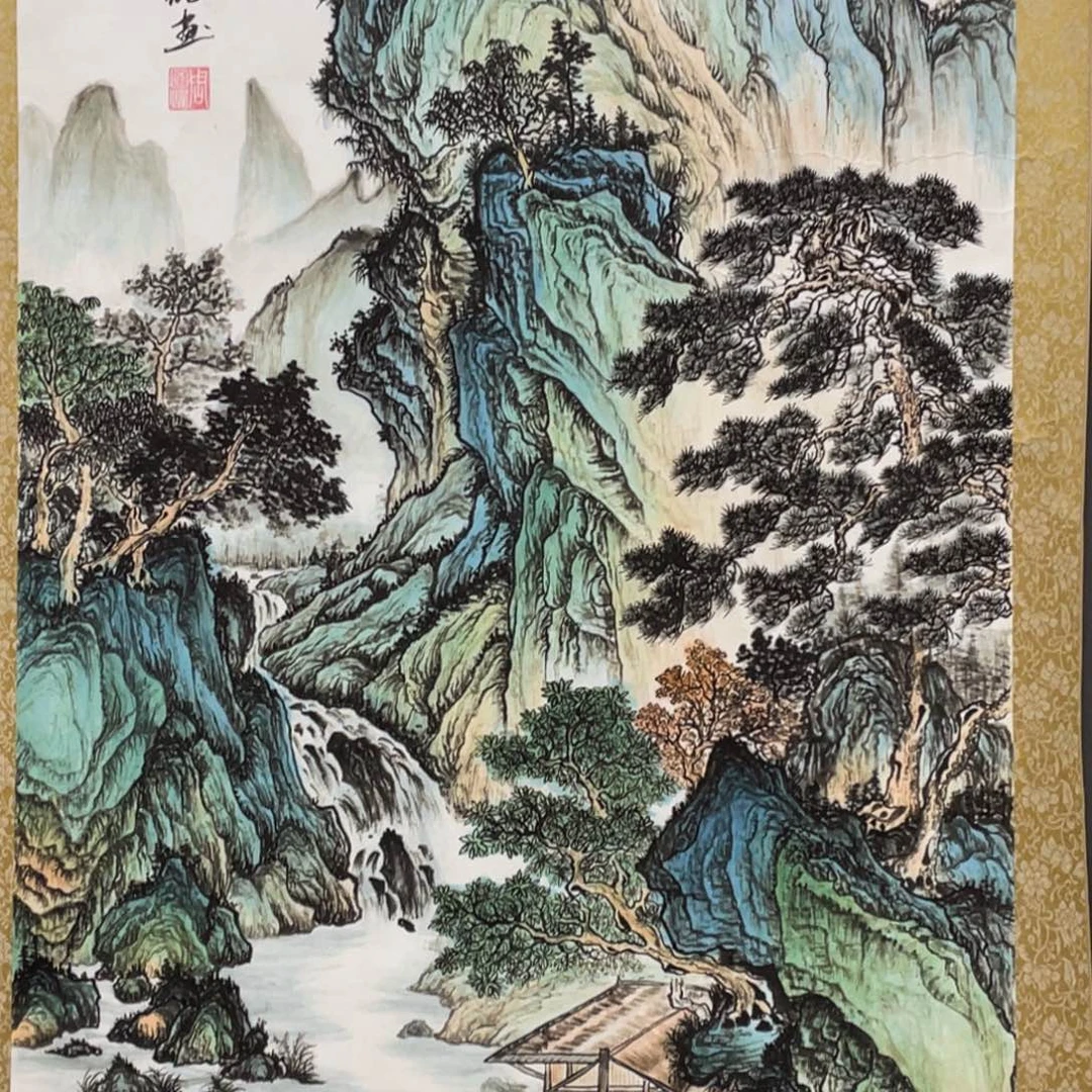 国画老师手笔手绘作品N