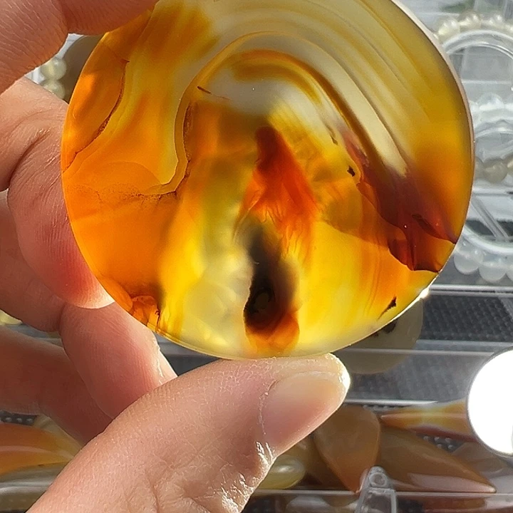 玛瑙/玉髓未镶嵌颈饰