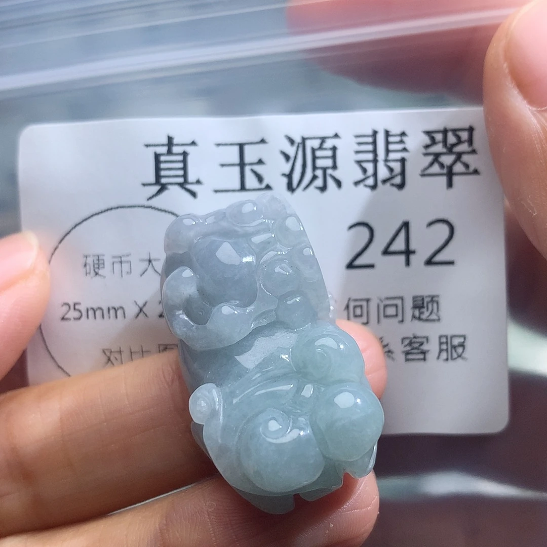 翡翠未镶嵌颈饰242