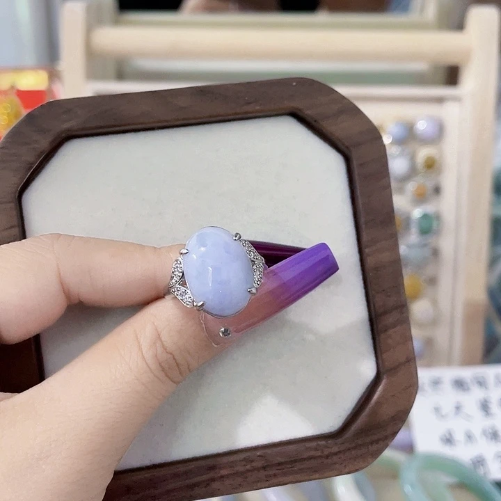 颈饰未镶嵌翡翠天然翡翠Ａ货